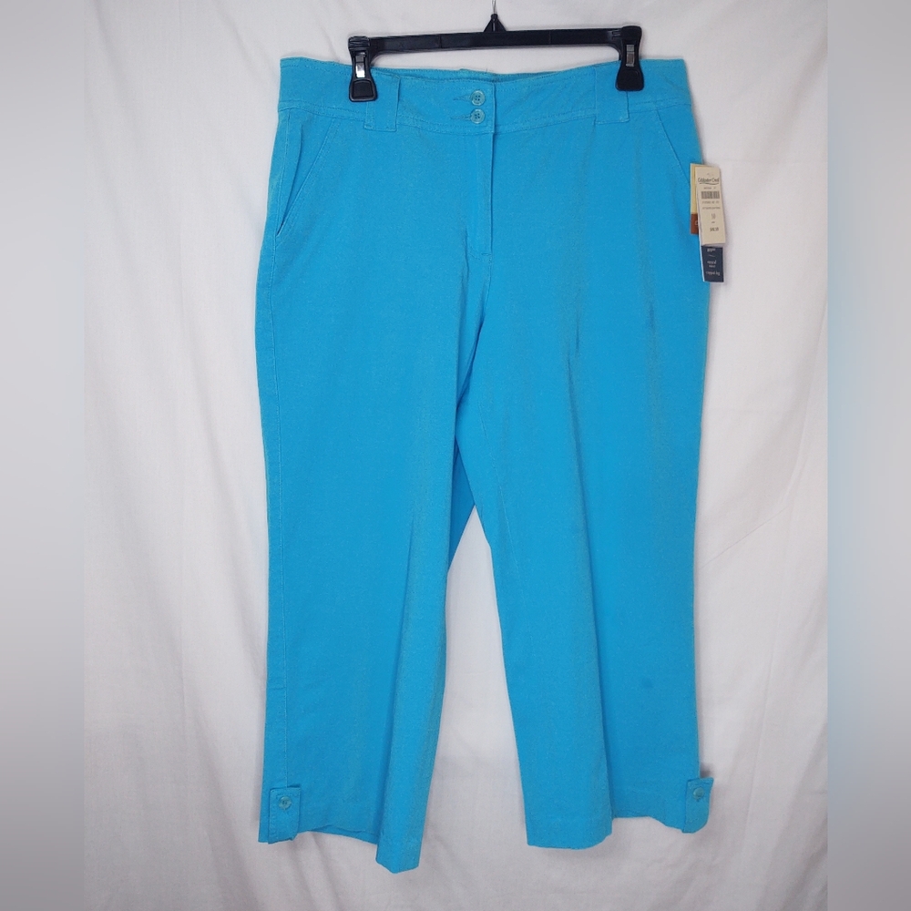 NWT Coldwater Creek Cropped Twill Pants